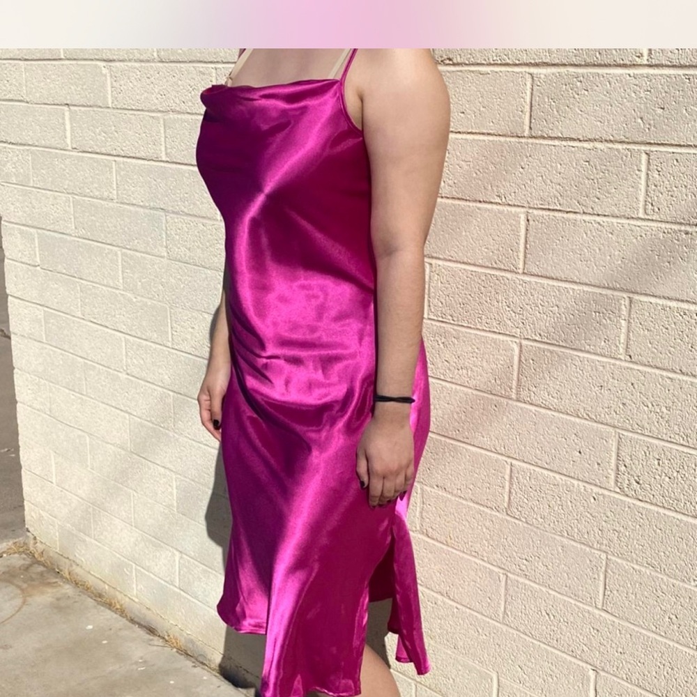 Bebe cowl neck dress
